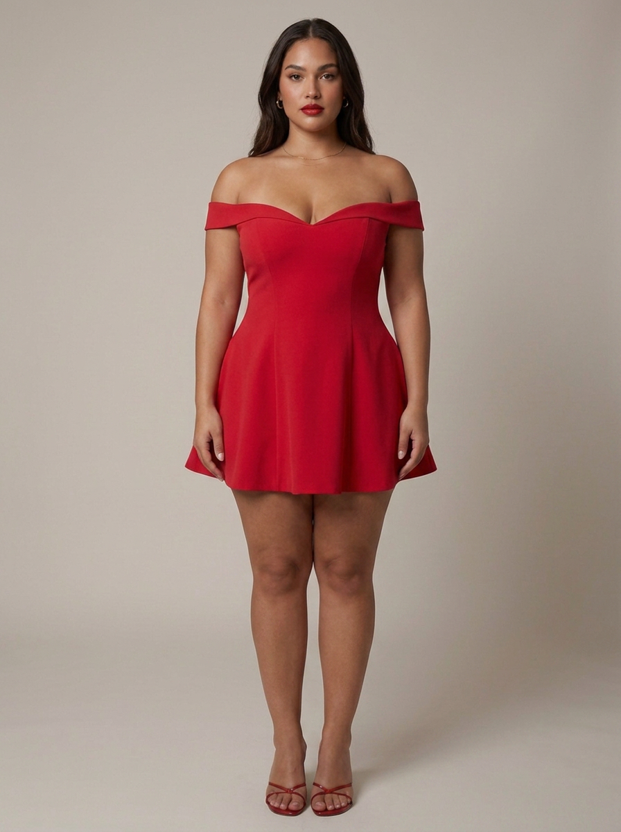 Ginger Off-Shoulder Mini Dress – view 2