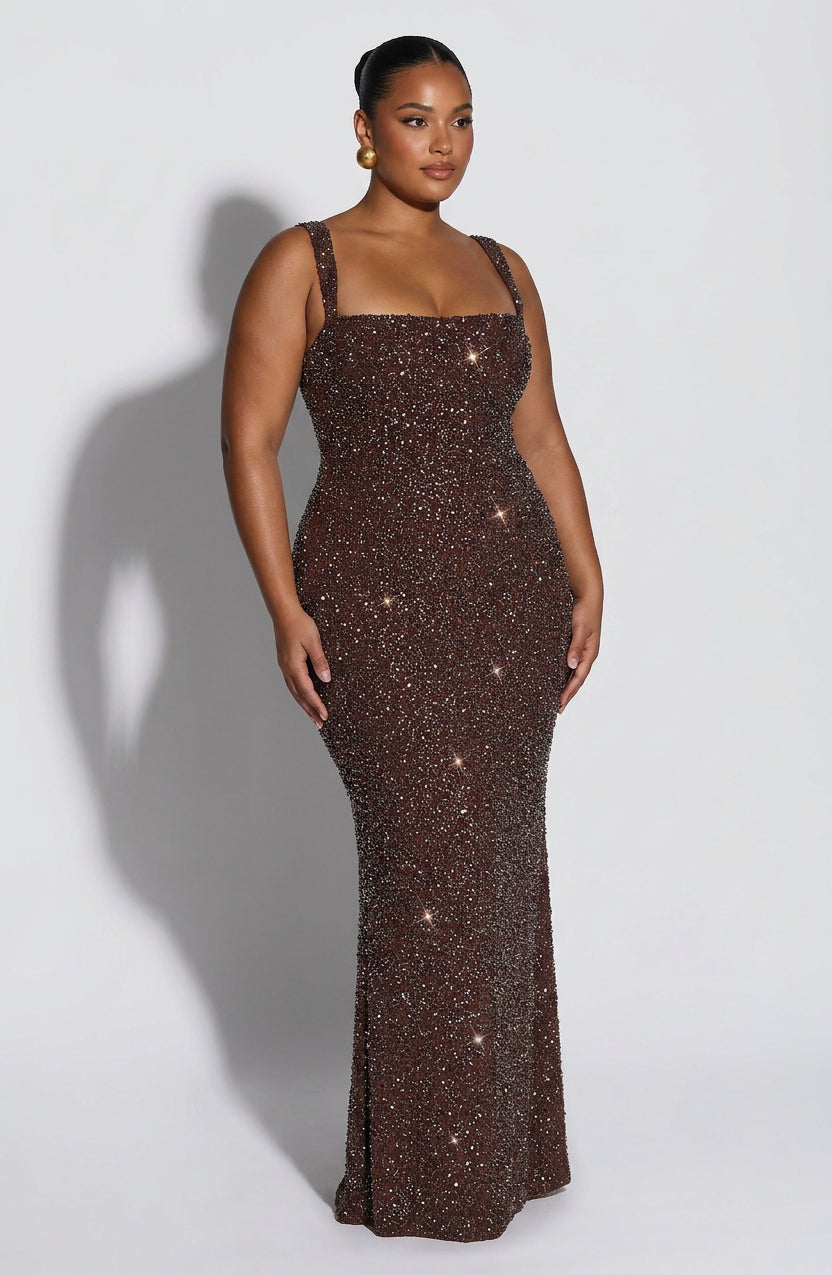 Grace Square Neck Maxi Dress – view 2