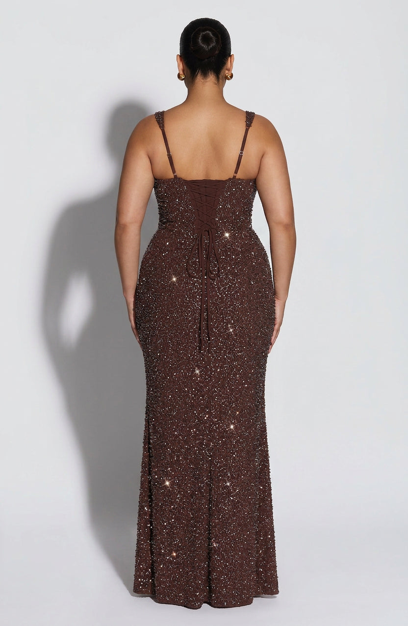 Grace Square Neck Maxi Dress – view 4