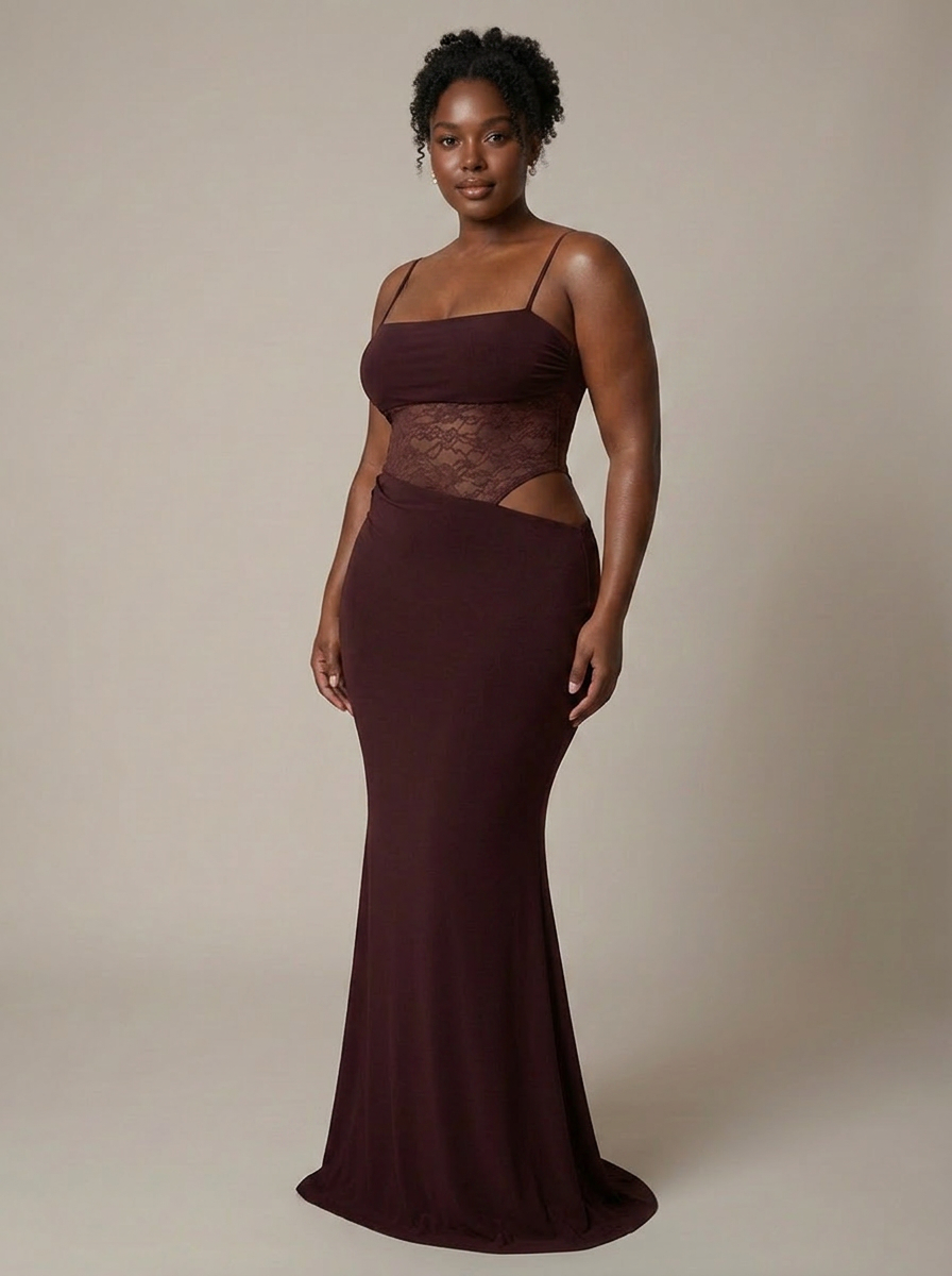 Gracie Lace Sleeveless Maxi Dress – view 5