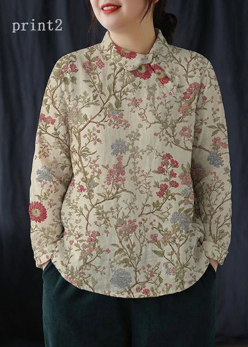 Haley Linen Collared Blouse – view 6