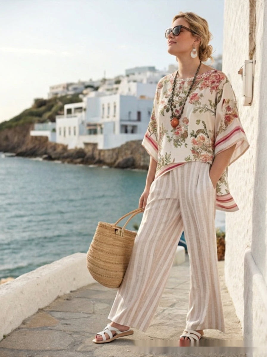 Hayden Floral Two-Piece Set