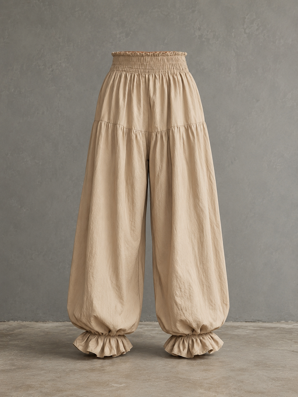 Hazel Linen Harem Pants