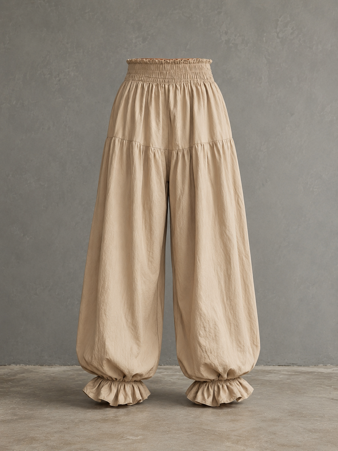 Hazel Linen Harem Pants