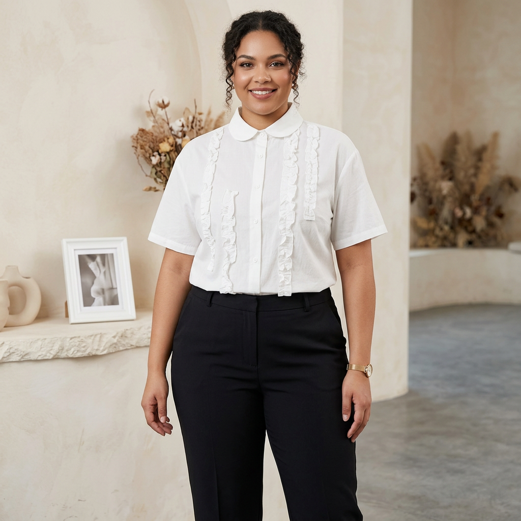 Helen Cotton Collared Shirt
