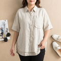 Helen Linen Collared Shirt