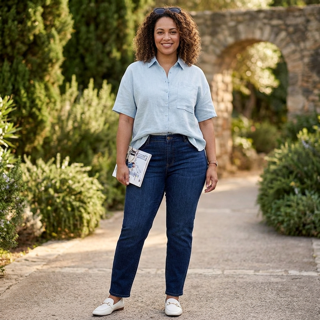 Helen Linen Collared Shirt – view 2