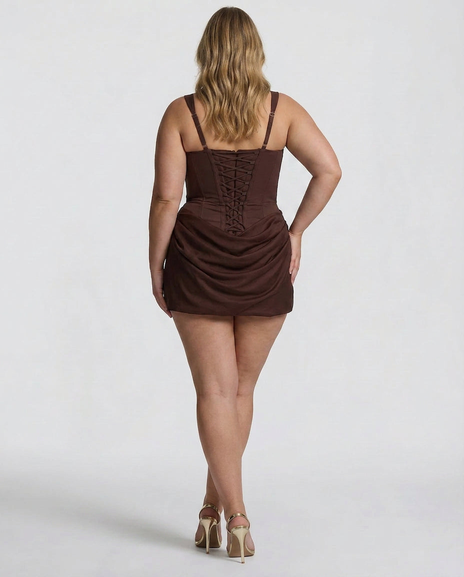 Patsy | Square Neck Mini Dress
