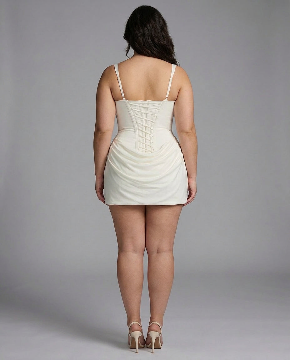 Patsy | Square Neck Mini Dress