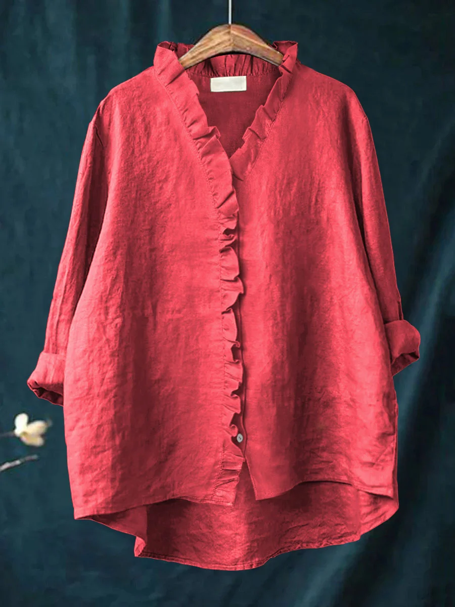 Denise | V-Neck Blouse