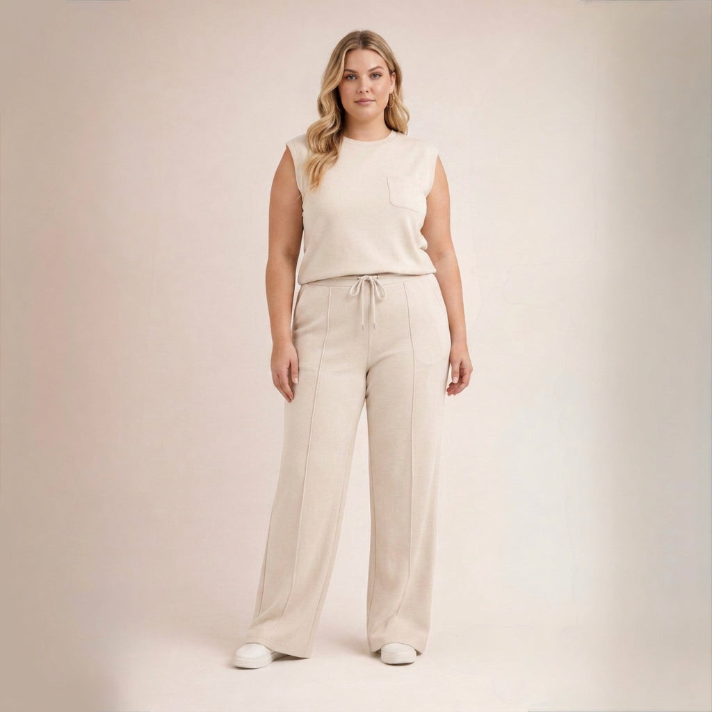 Mildred | Sleeveless Two-Piece Set