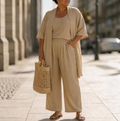 Alyssa | Sleeveless Three-Piece Set