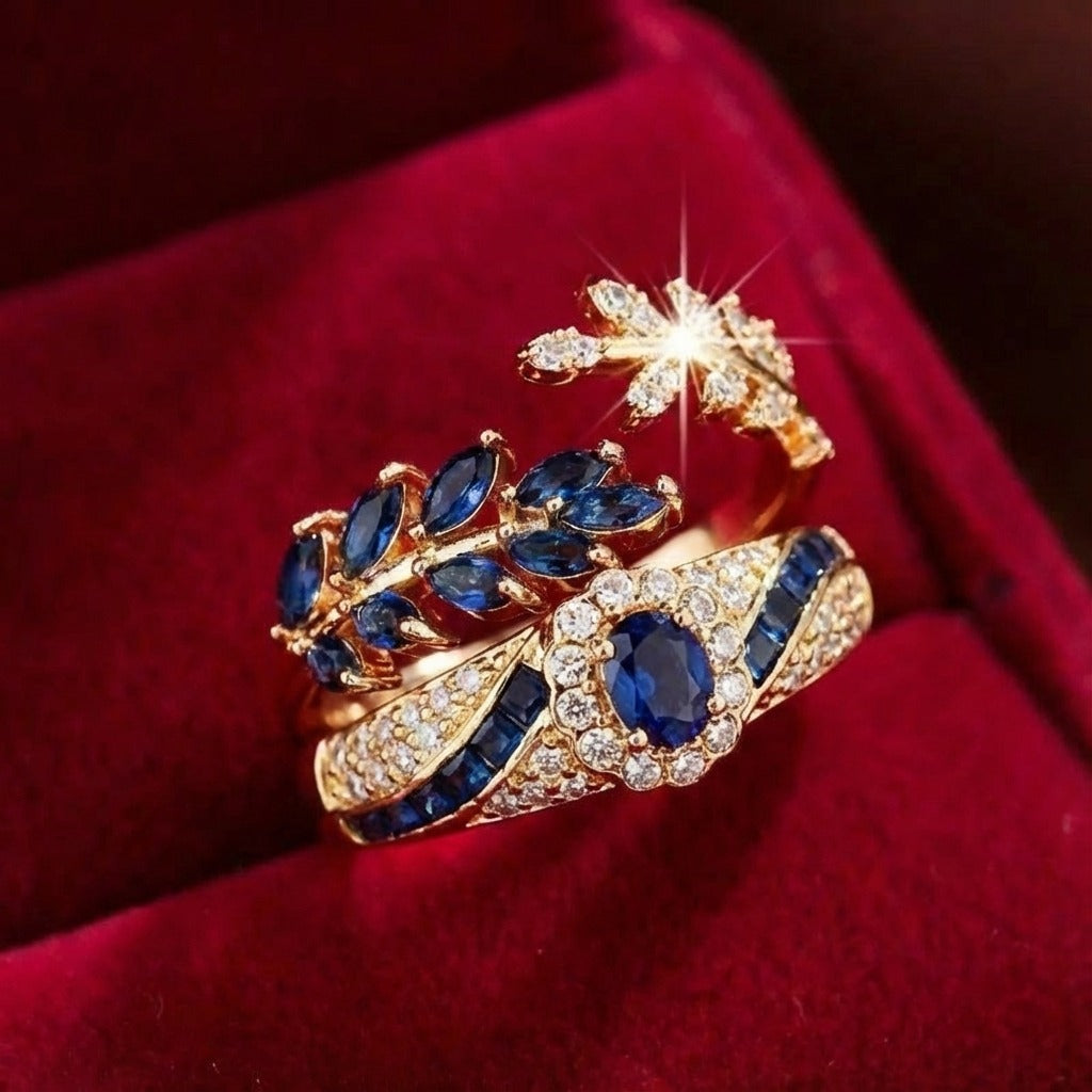 Isabella Band Ring Set for Women