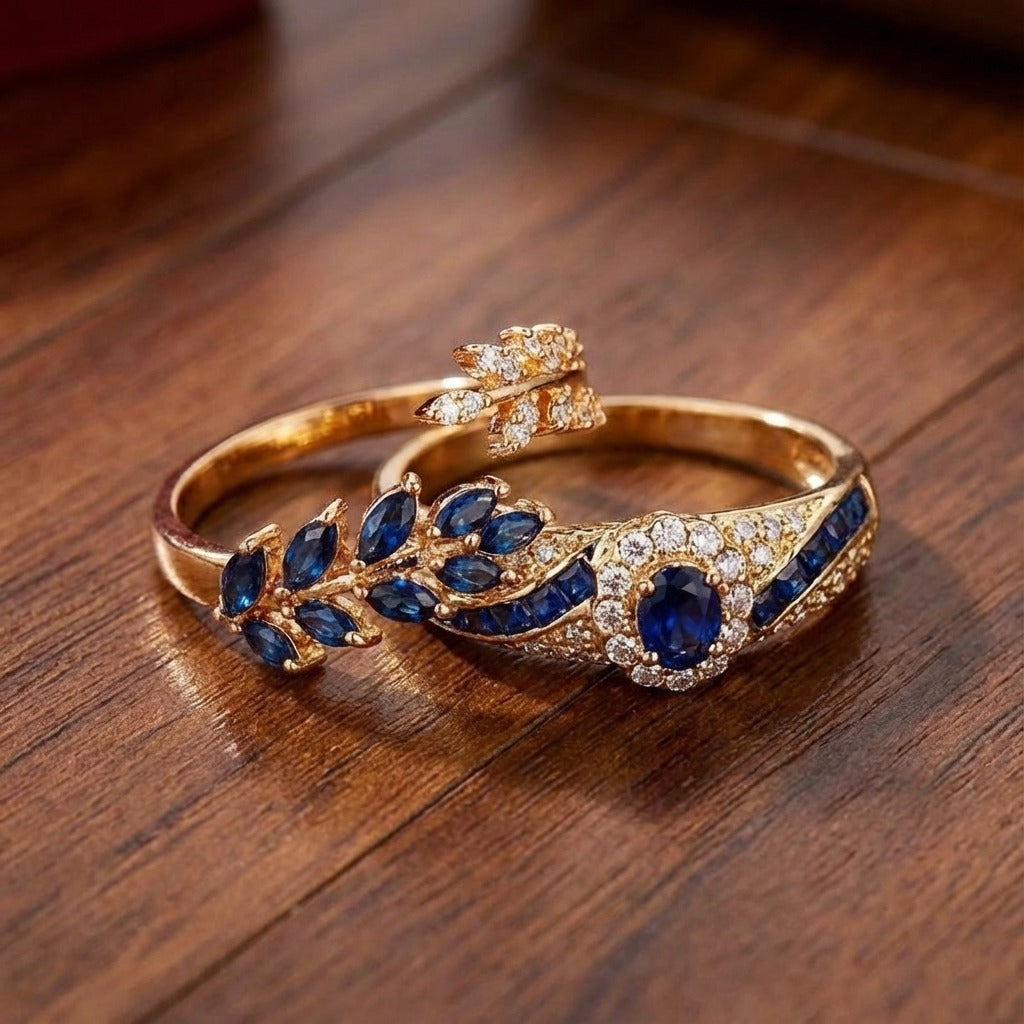 Isabella Band Ring Set for Women – view 2