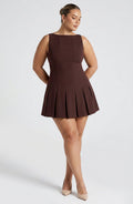 Janet Mock Neck Mini Dress