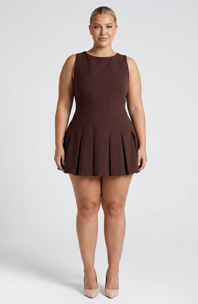 Janet Mock Neck Mini Dress – view 8