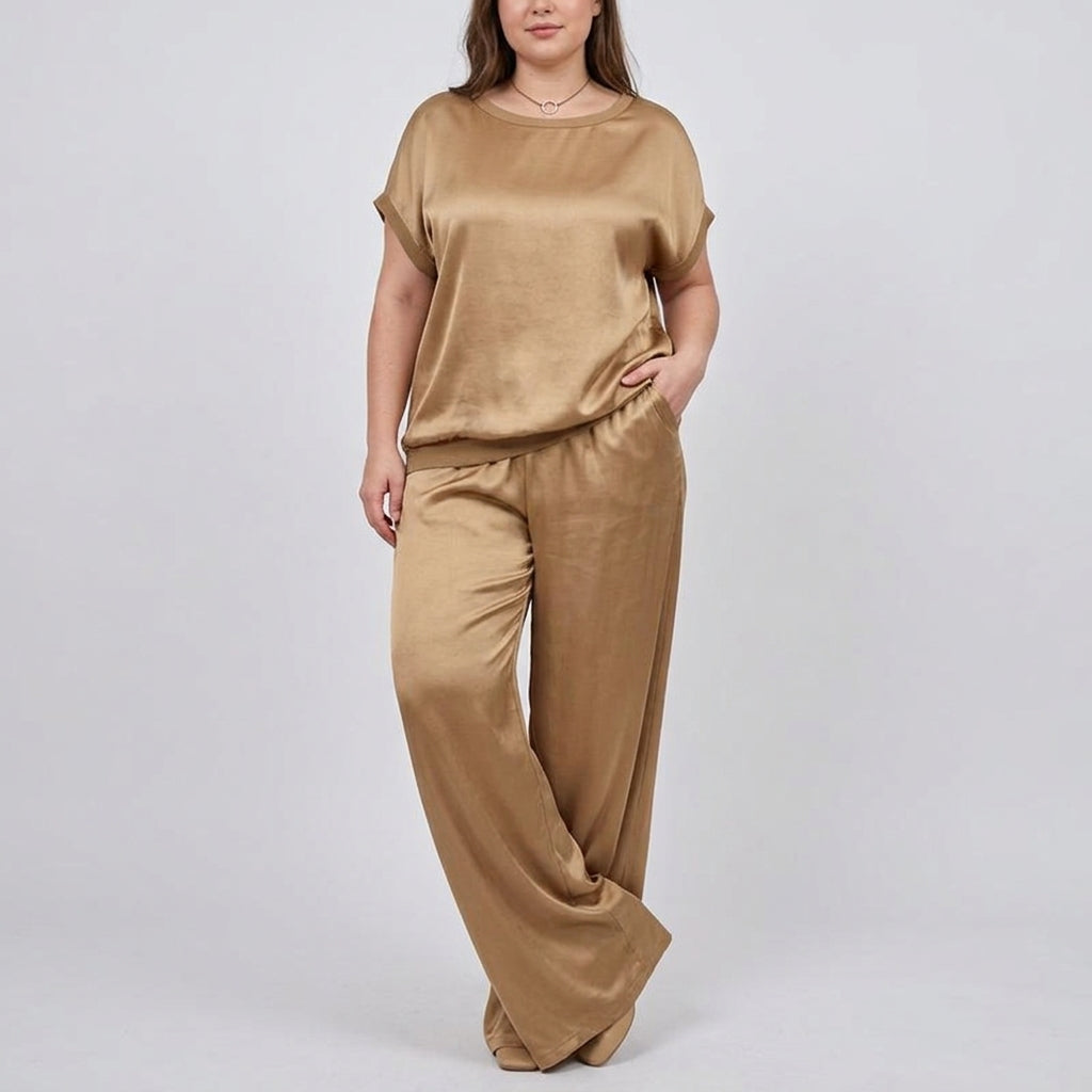 Janice Satin Two-Piece Set – view 4