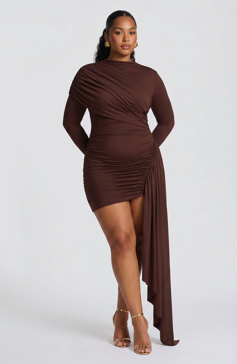 Charlotte | One-Shoulder Mini Dress