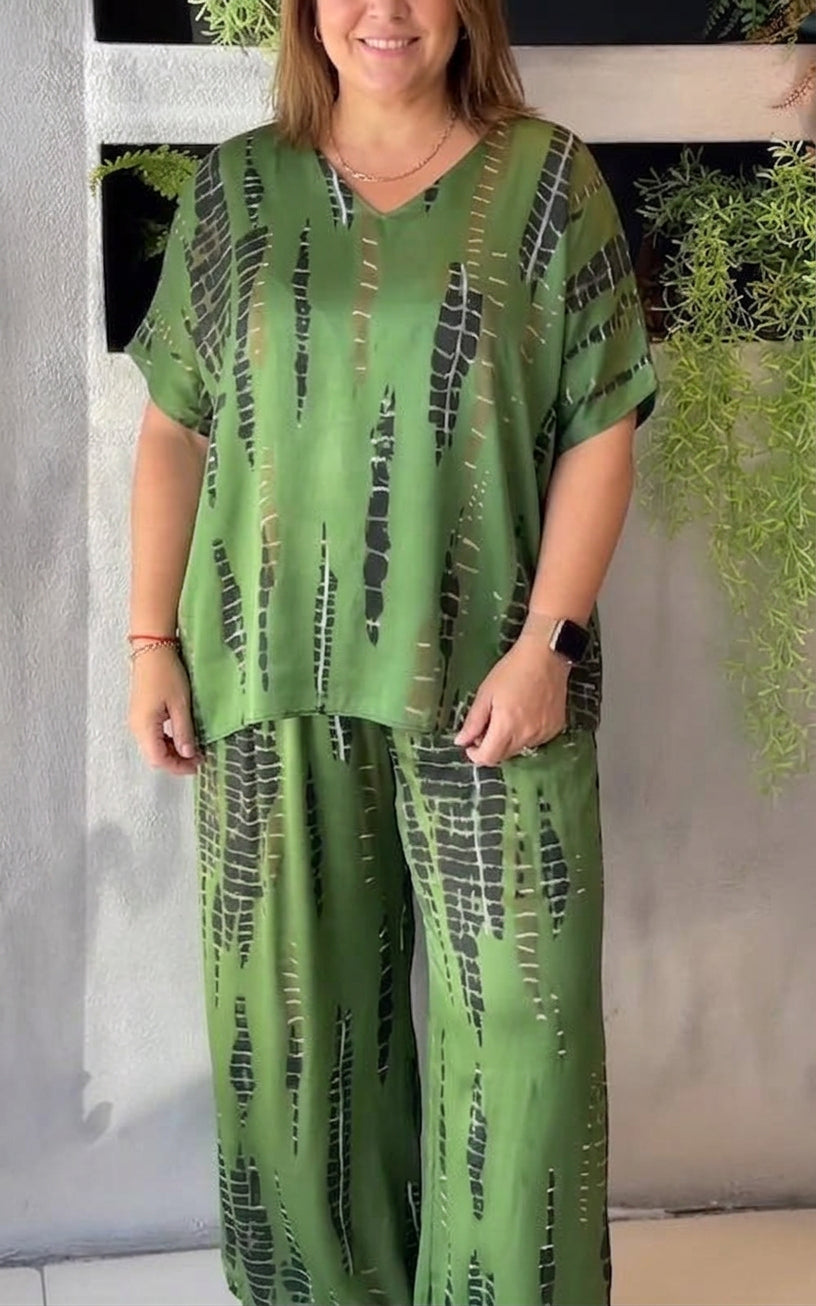 Alicia | Tie-Dye Two-Piece Set