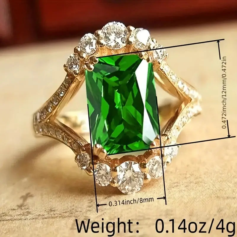 Kelly Halo Cubic Zirconia Ring for Women – view 3