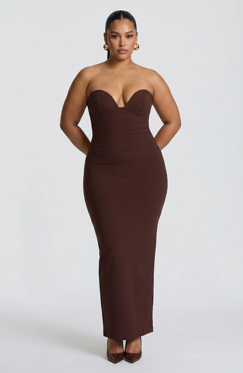 Jamie | Strapless Maxi Dress