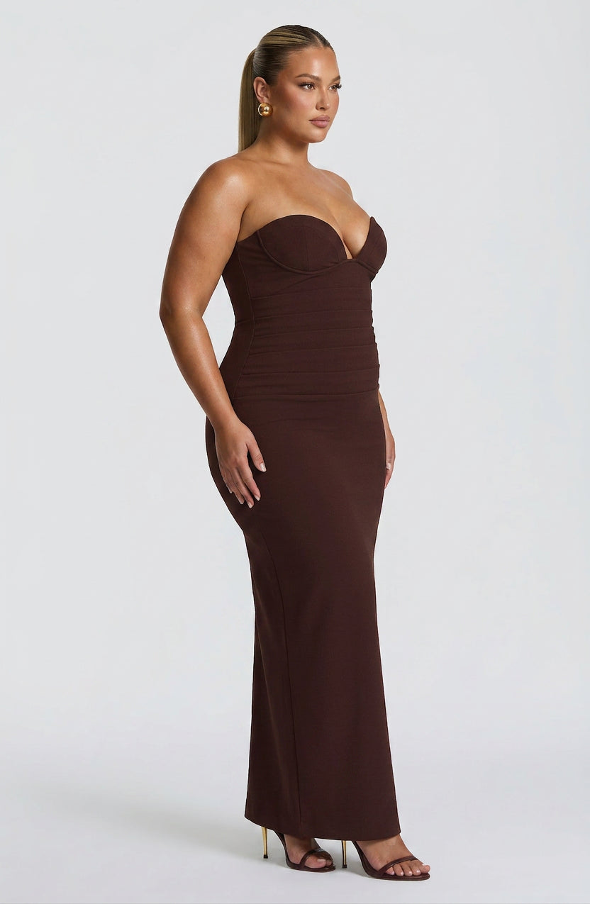 Jamie | Strapless Maxi Dress