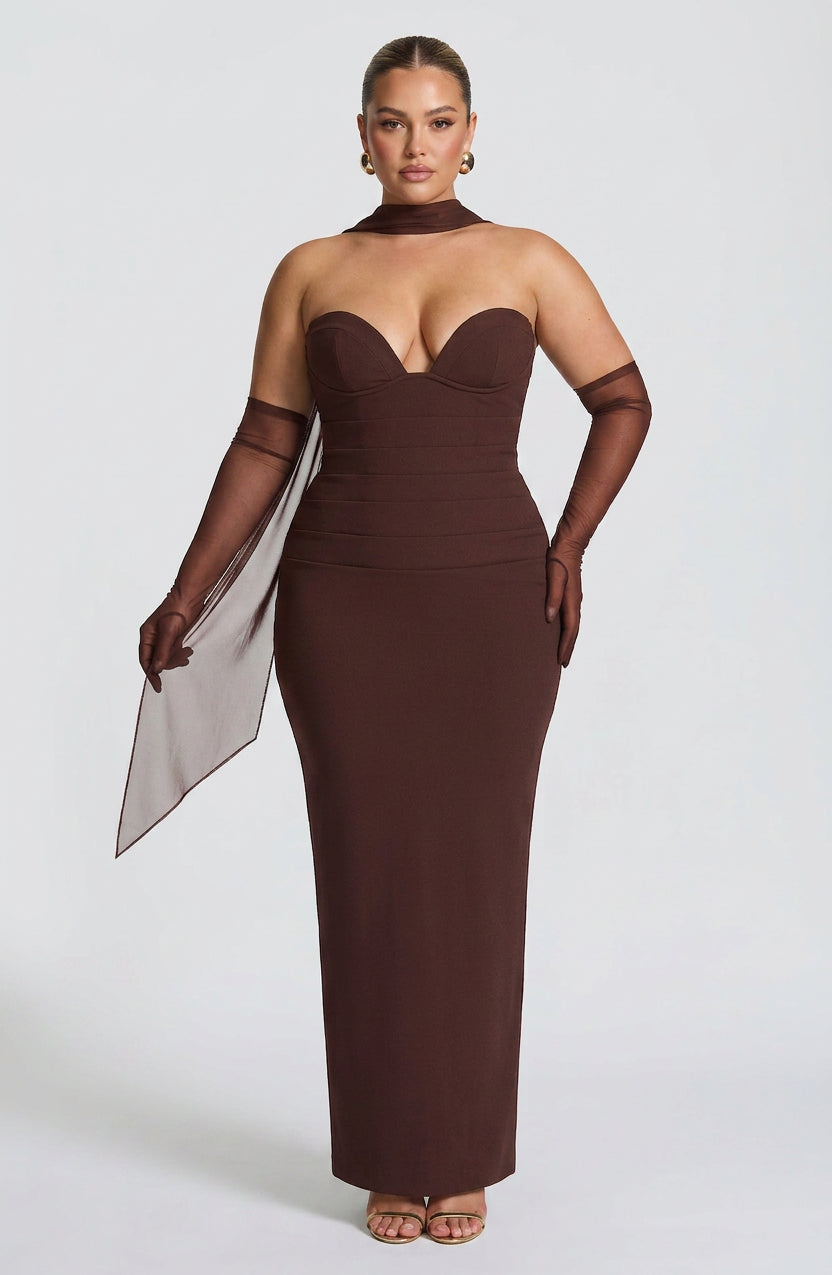 Jamie | Strapless Maxi Dress