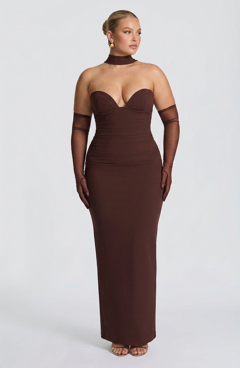Jamie | Strapless Maxi Dress