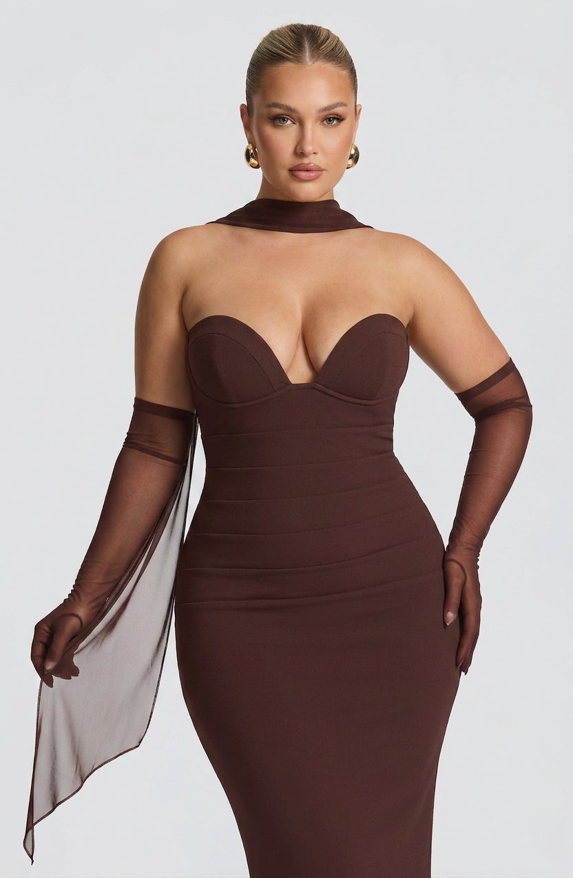 Jamie | Strapless Maxi Dress