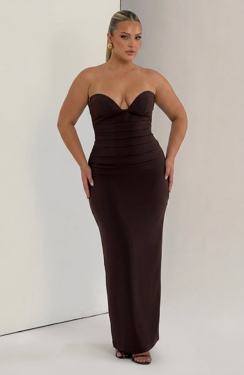 Jamie | Strapless Maxi Dress