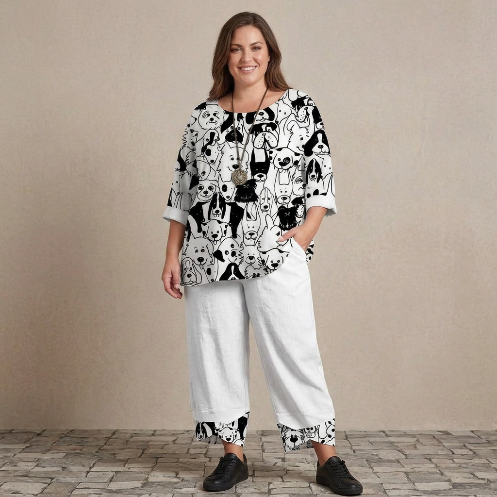Lisa Geometric Two-Piece Set – view 6