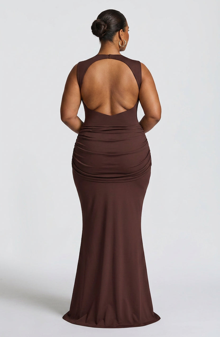 Joyce | Round Neck Maxi Dress