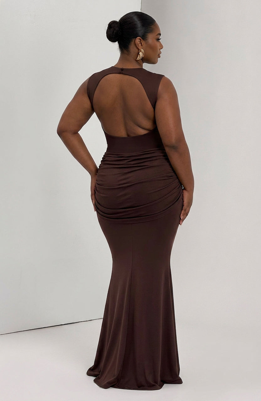 Joyce | Round Neck Maxi Dress