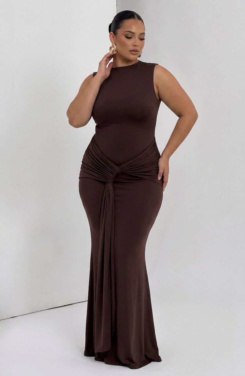 Joyce | Round Neck Maxi Dress