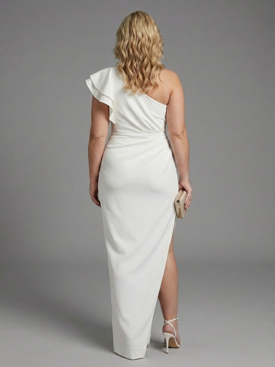 Loretta One-Shoulder Maxi Dress – view 4