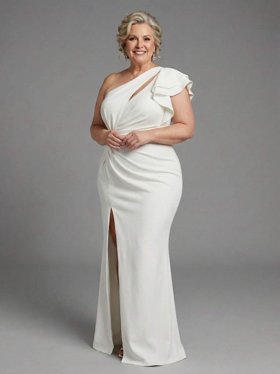 Loretta One-Shoulder Maxi Dress – view 5