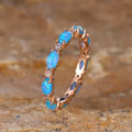 Lucille Eternity Band Cubic Zirconia Ring for Women