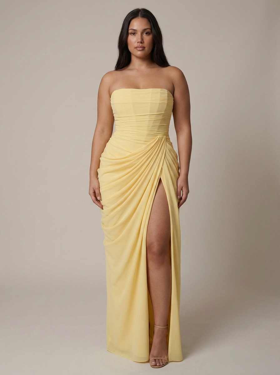 Luna Strapless Maxi Dress