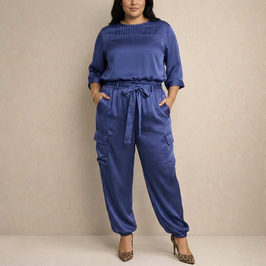 Margot Satin Two-Piece Set – view 2