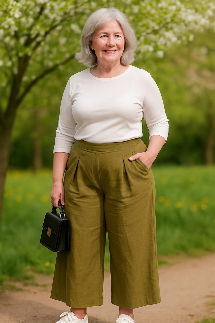 Mary Linen Culottes