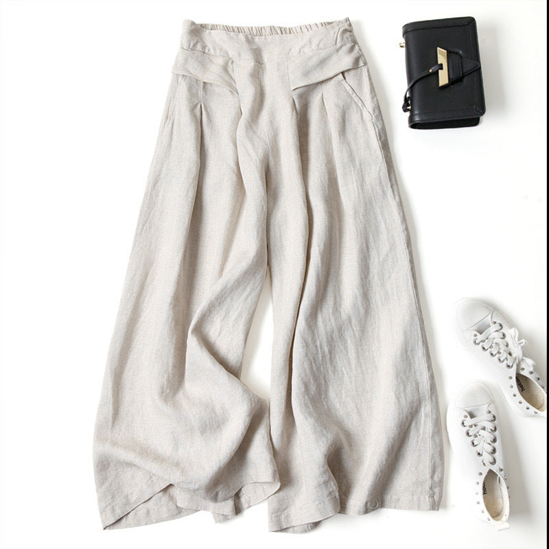 Mary Linen Culottes – view 16