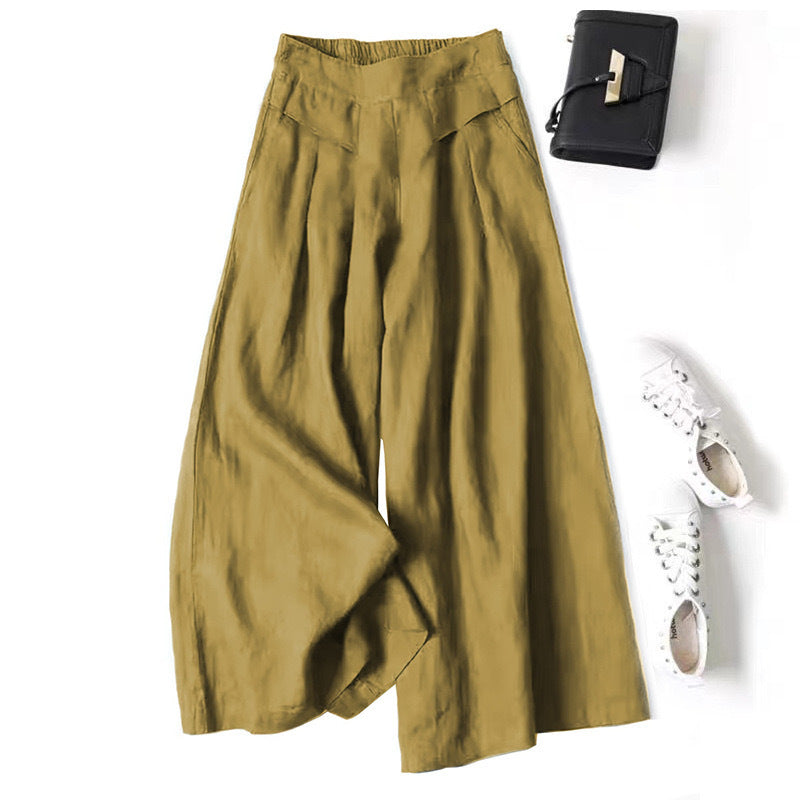 Mary Linen Culottes – view 2
