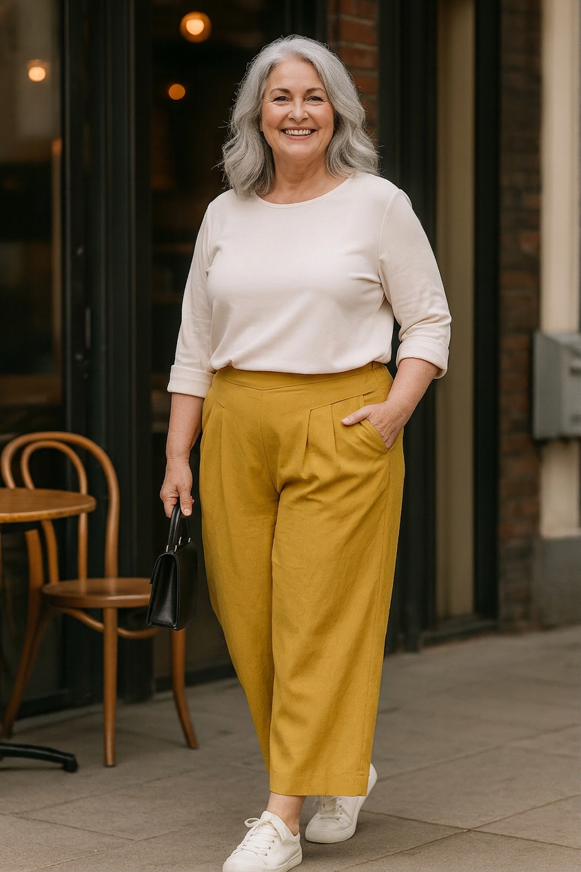Mary Linen Culottes – view 4