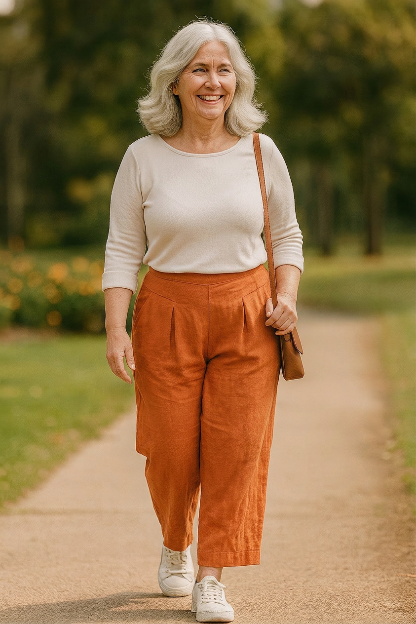 Mary Linen Culottes – view 7
