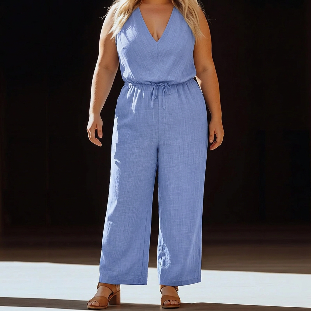 Maya V-Neck Jumpsuit – view 6