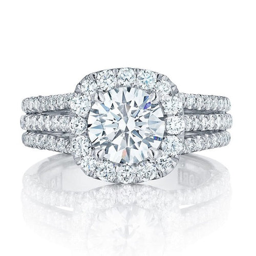 Monica Halo Cubic Zirconia Ring for Women