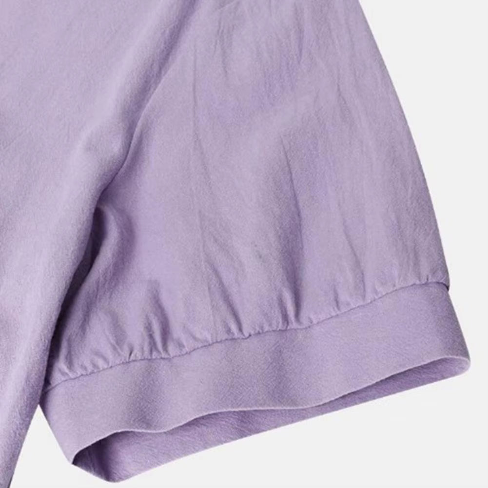 Naomi Linen Round Neck Midi Dress – view 4