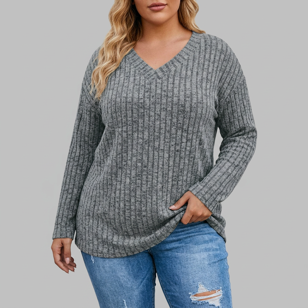 Nova Crochet V-Neck Top – view 10