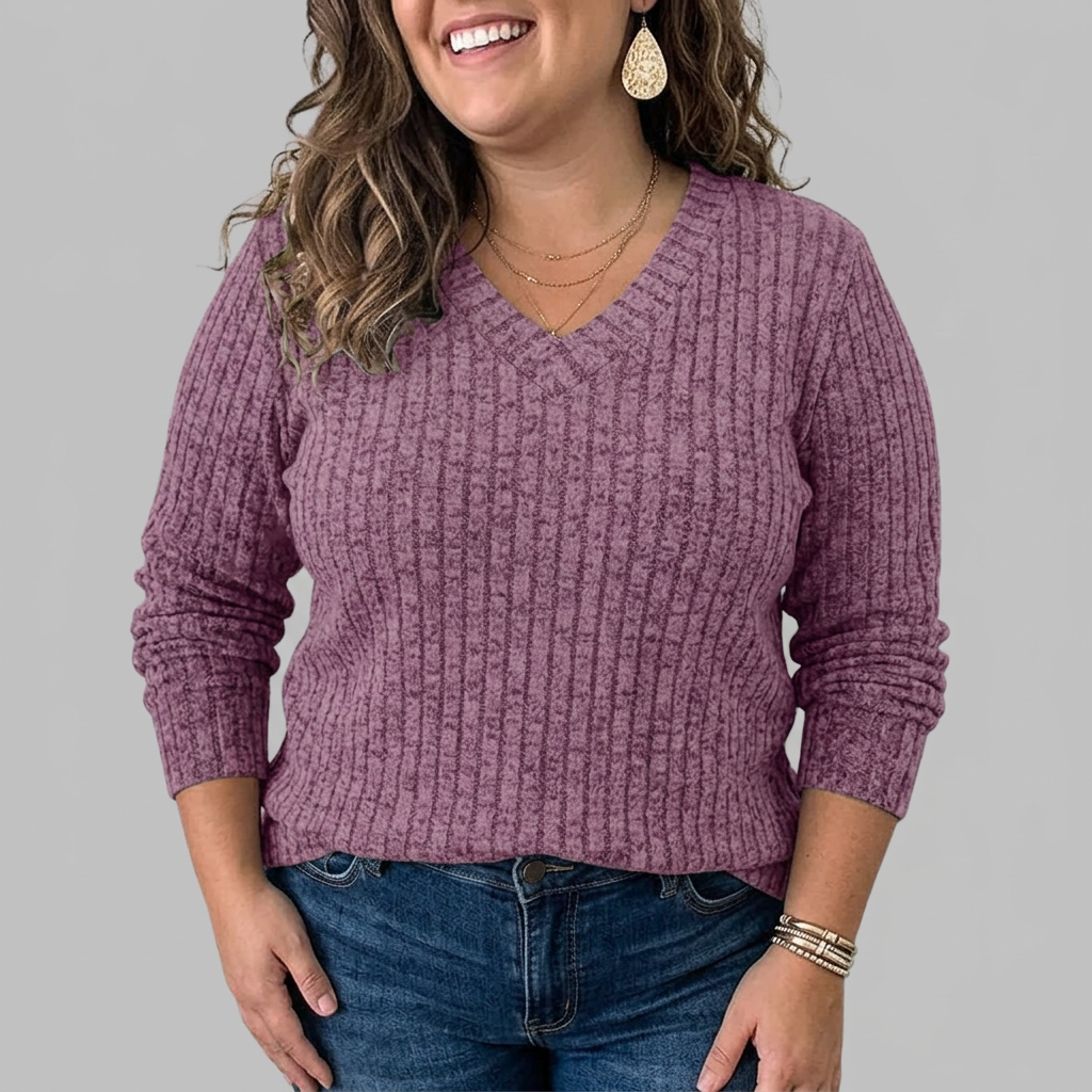 Nova Crochet V-Neck Top – view 12