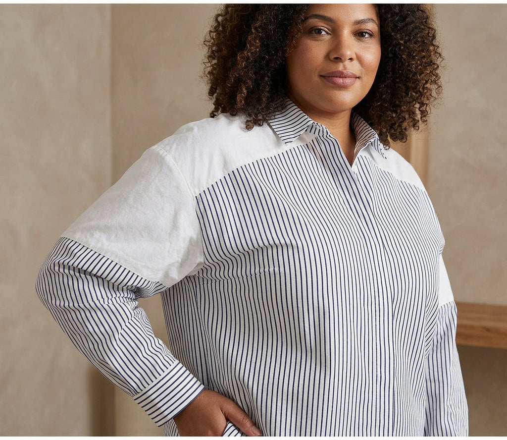 Pearl Striped Collared Shirt – view 3